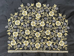 NR400BL -Black Colour Computer Work Blouse