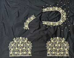 NR400BL -Black Colour Computer Work Blouse