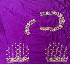 NR404MP -Magenta Pink Colour Computer Work Blouse