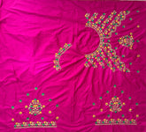 NR484P -Pink Colour Computer Multi Work Blouse