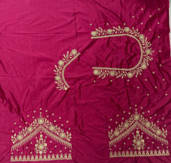 NR409TP -Tomato Pink Colour Computer Work Blouse