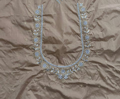 NR410GD -Gold Colour Computer Work Blouse