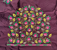 NR479CF - Coffee Colour Computer Multi Work Blouse