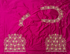 NR400P -Pink Colour Computer Work Blouse