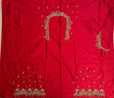NR896R - Red Colour Maggam Work Blouse