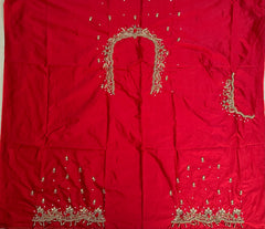 NR896R - Red Colour Maggam Work Blouse