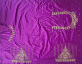 NR395PR -Purple Colour Computer Work Blouse