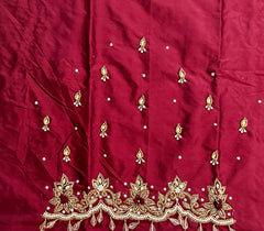 NR896M - Maroon Colour Maggam Work Blouse