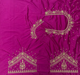 NR409P -Pink Colour Computer Work Blouse