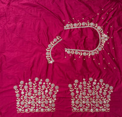 NR410TP -Tomato Pink Colour Computer Work Blouse