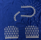 NR405NB -Navy Blue Colour Computer Work Blouse