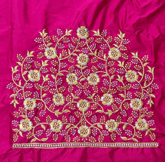 NR400P -Pink Colour Computer Work Blouse