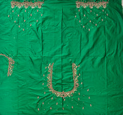 NR896G - Green Colour Maggam Work Blouse