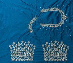 NR410RG -Rama Green Colour Computer Work Blouse