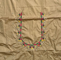 NR475GD - Gold Colour Computer Multi Work Blouse