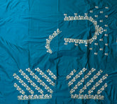 NR402RG -Rama Green Colour Computer Work Blouse