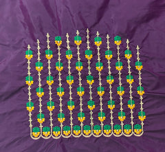 NR494WN -Wine Colour Computer Work Blouse