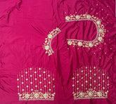 NR404P -Pink Colour Computer Work Blouse