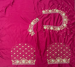 NR404P -Pink Colour Computer Work Blouse