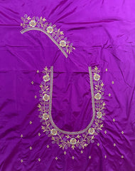 NR400MP -Magenta Pink Colour Computer Work Blouse