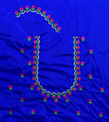 NR494IB -Ink Blue Colour Computer Work Blouse