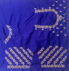 NR403IB -Ink Blue Colour Computer Work Blouse