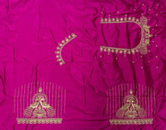 NR395P -Pink Colour Computer Work Blouse