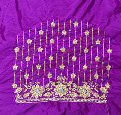 NR404MP -Magenta Pink Colour Computer Work Blouse