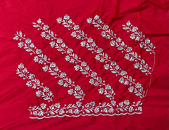 NR401R -Red Colour Computer Work Blouse