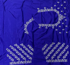 NR401IB -Ink Blue Colour Computer Work Blouse