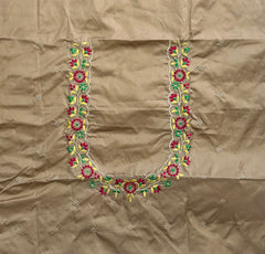 NR480GD - Gold Colour Computer Multi Work Blouse