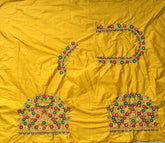 NR468Y - Yellow Colour Computer Multi Work Blouse