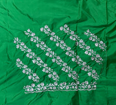 NR401G -Green Colour Computer Work Blouse