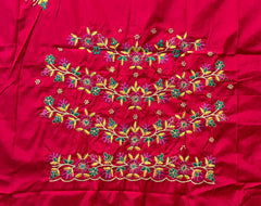 NR480TP -Tomato Pink Colour Computer Multi Work Blouse