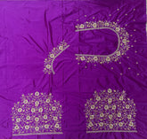 NR400MP -Magenta Pink Colour Computer Work Blouse