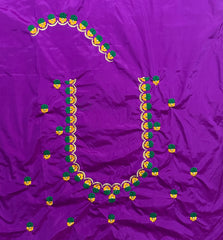 NR494MP -Mazenta Pink Colour Computer Work Blouse