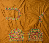 NR468MY -Mustard Yellow Colour Computer Multi Work Blouse