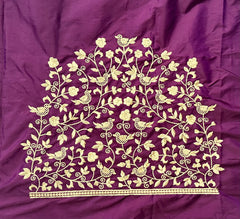 NR398WN - Wine Colour Computer Work Blouse