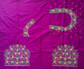 NR495MP-Magenta PinkColour Computer Multi Work Blouse