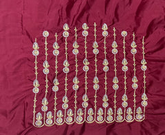 NR405M -Maroon Colour Computer Work Blouse