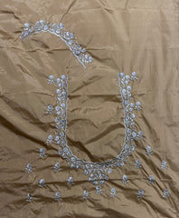 NR401GD -Gold Colour Computer Work Blouse