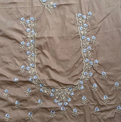 NR402GD -Gold Colour Computer Work Blouse