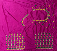 NR494P -Pink Colour Computer Work Blouse