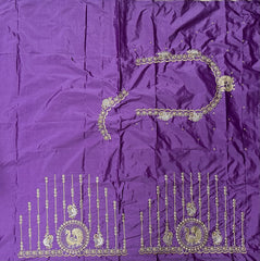 NR397PR - Purple Colour Computer Work Blouse