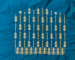 NR405RG -Rama Green Colour Computer Work Blouse