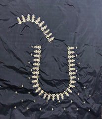 NR405BL -Black Colour Computer Work Blouse