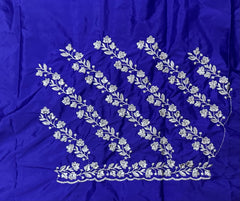 NR401IB -Ink Blue Colour Computer Work Blouse