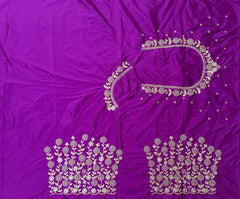 NR410MP -Magenta Pink Colour Computer Work Blouse