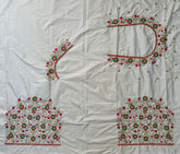 NR495OW- Off White Colour Computer Multi Work Blouse