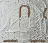 NR699OW - Off White Colour Maggam Work Blouse